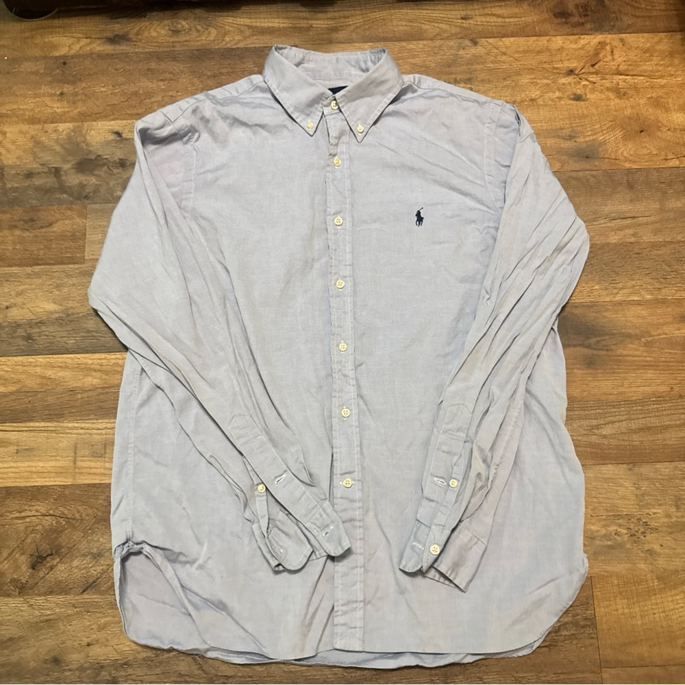Ralph Lauren Light Blue Casual Button Down Shirt